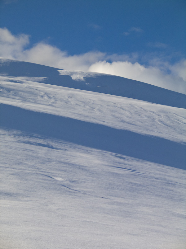 Light And Shadow On The Sulphide Glacier